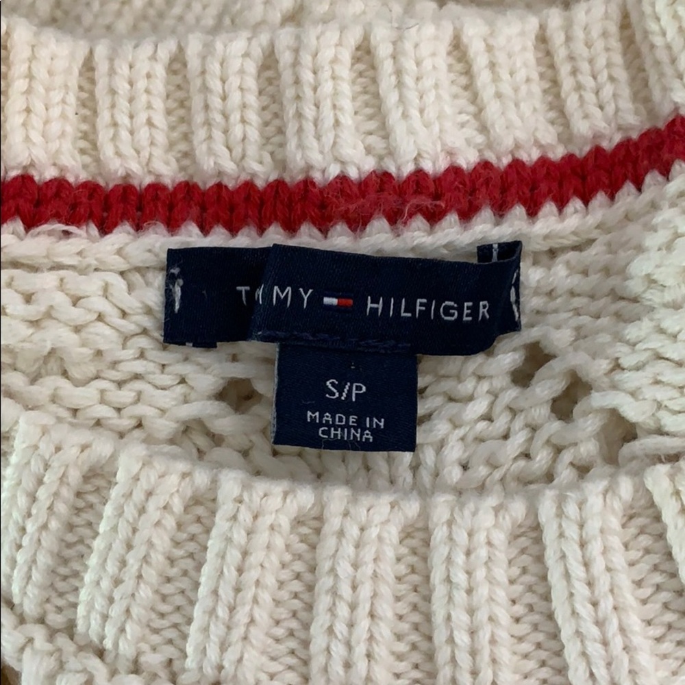 Tommy Hilfiger Women’s Sweater Cream Small - Picture 4 of 4
